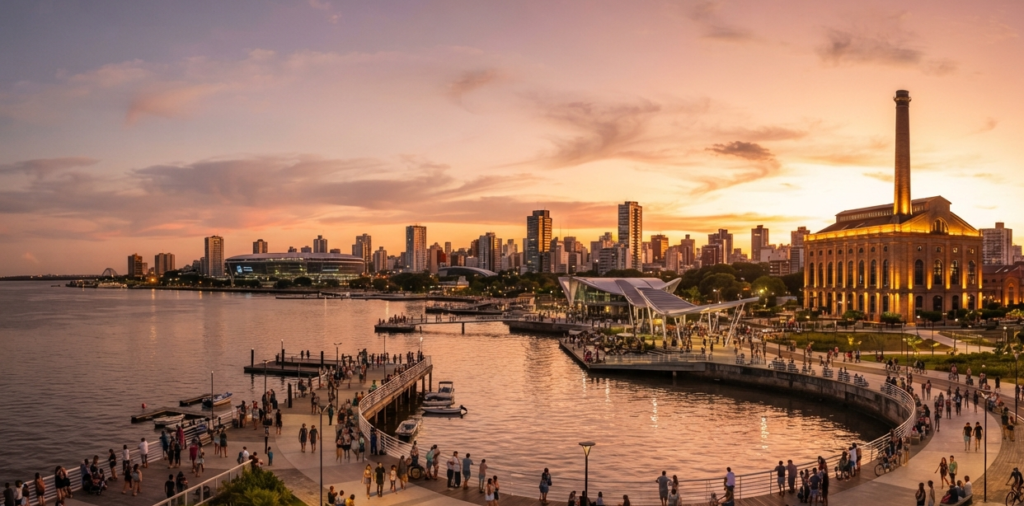 onde se hospedar em Porto Alegre — apartamentos por bairro com vista para o Guaíba